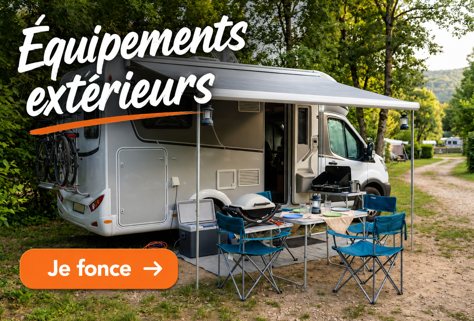 Équipez votre camping-car au meilleur prix